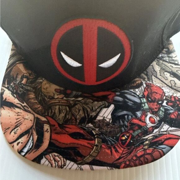 Marvel Deadpool Snapback Hat - Picture 1 of 3